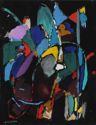 Ланской Андрей Михайлович. Абстрактная композиция